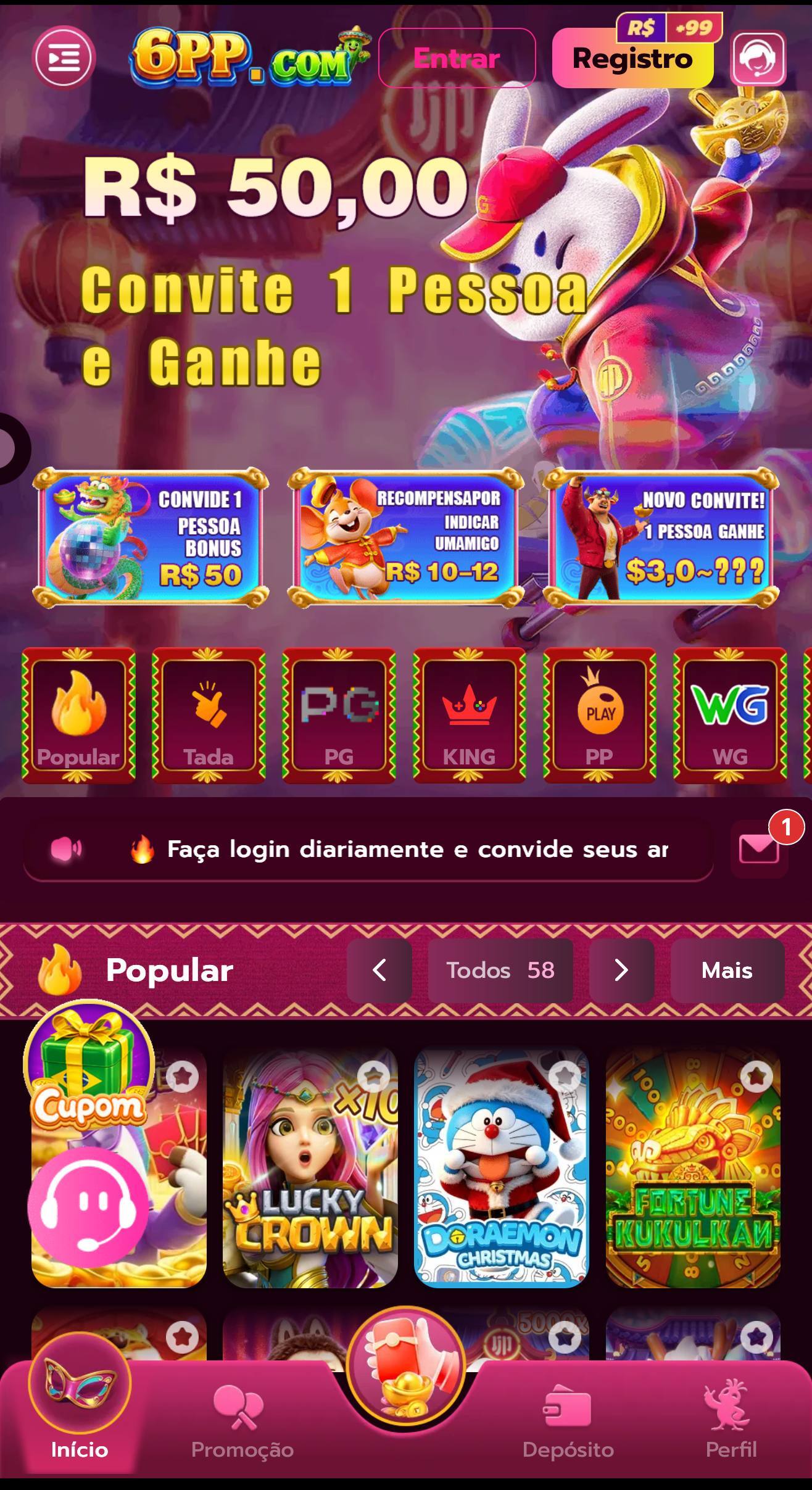 cassino online para menores 