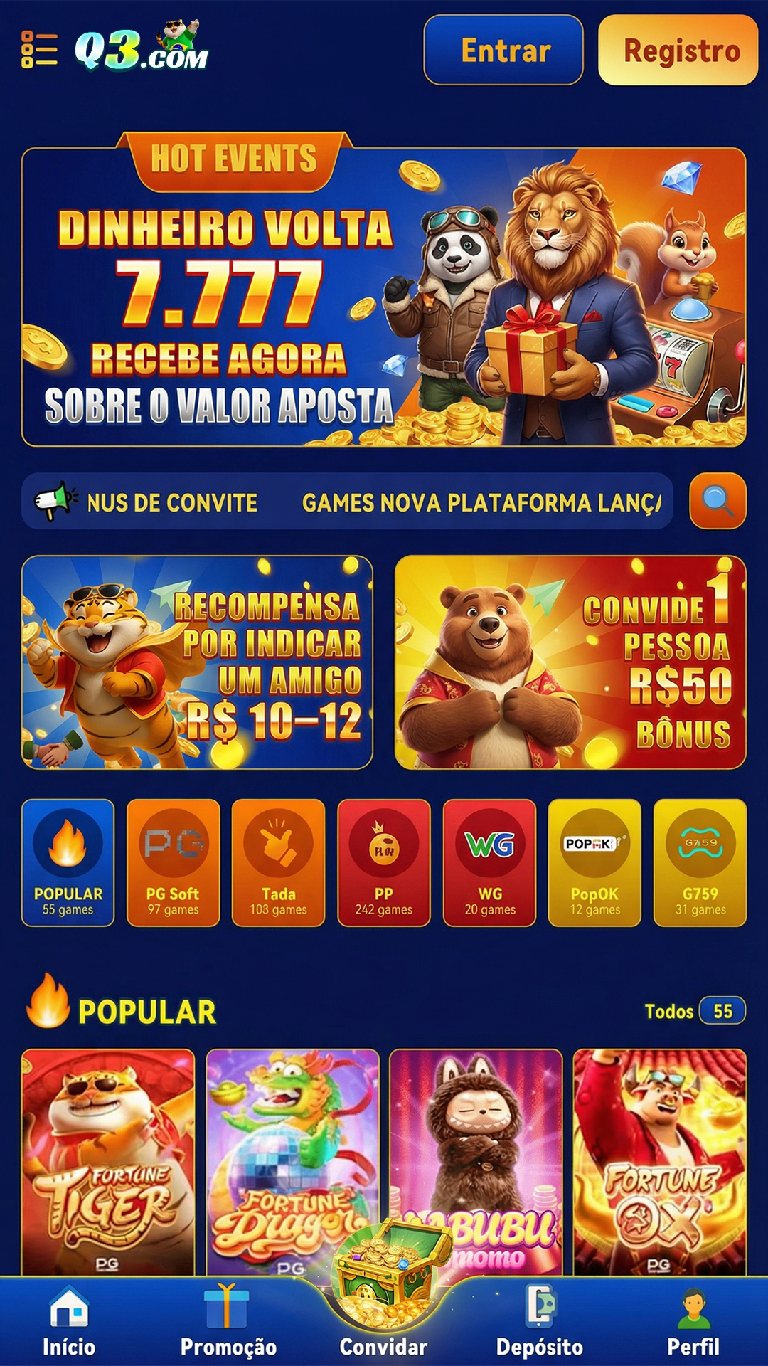 robô fortune tiger grátis 